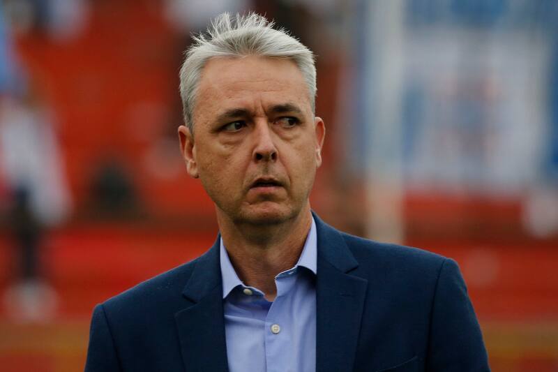 en la derrota de su equipo frente a Colo Colo. Créditos: ATON