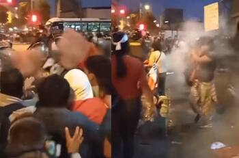 VIDEO | Violentos enfrentamientos en Perú: Policías y manifestantes registran serios incidentes en Lima