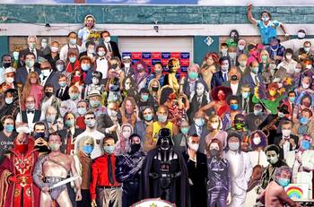 Artista recreó portada de "Sgt. Pepper’s Lonely Hearts Club Band" con los famosos fallecidos en 2020
