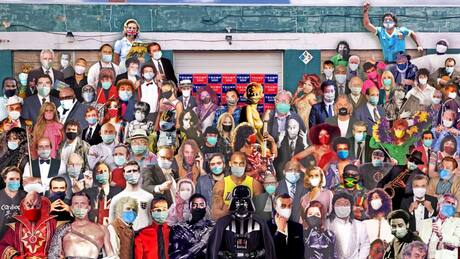 Artista recreó portada de "Sgt. Pepper’s Lonely Hearts Club Band" con los famosos fallecidos en 2020