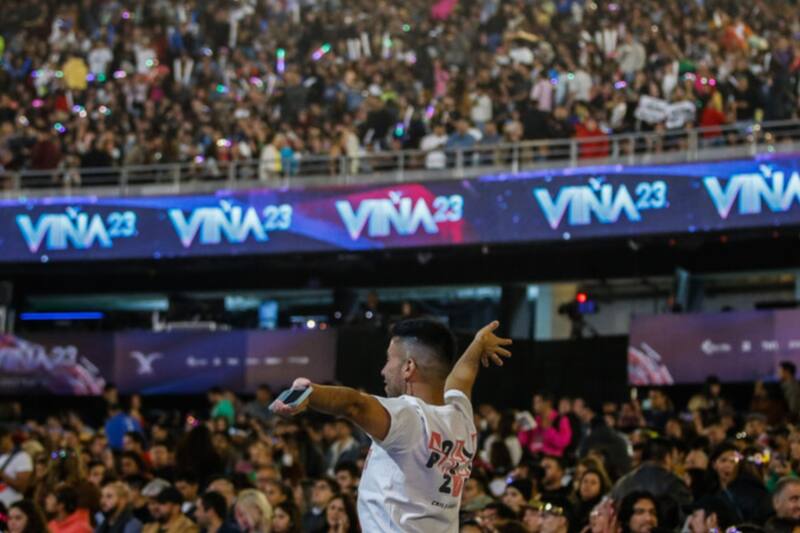 Festival de Viña 2023. Créditos: AtonChile.