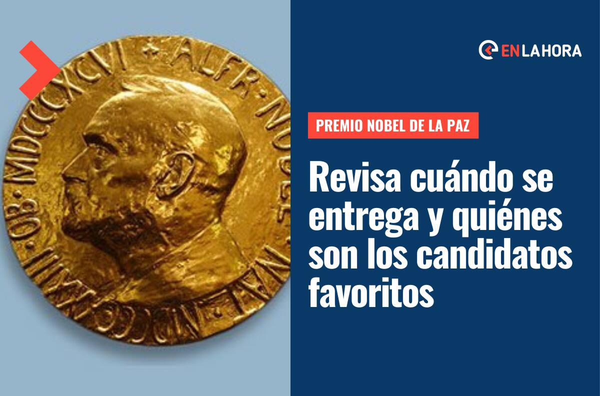 Premio Nobel de la Paz: Revisa quiénes son los 9 candidatos favoritos y cuándo se entrega el reconocimiento