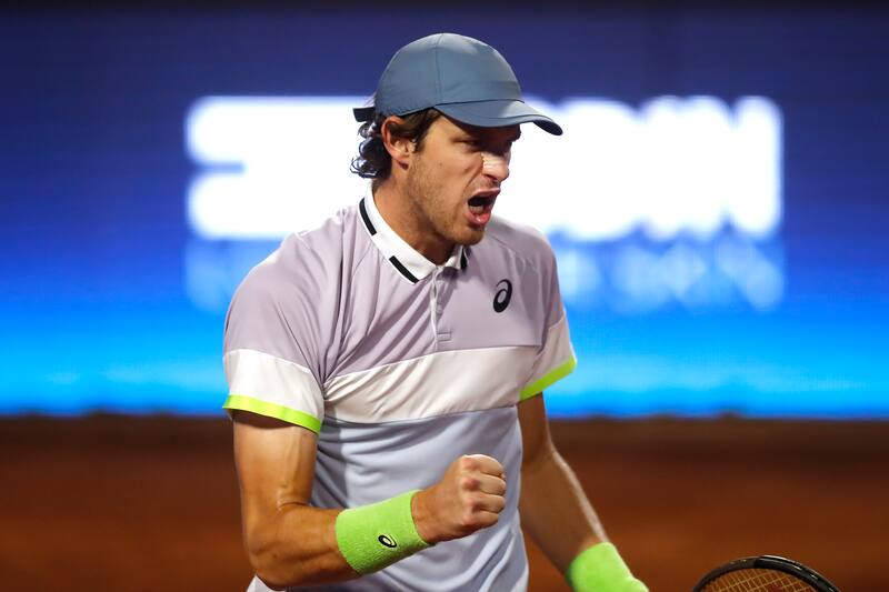 Nicolás Jarry jugará el ATP de Barcelona. Foto: Agencia Aton.