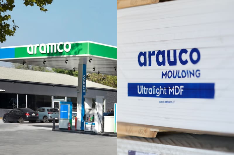 Empresas Copec y Aramco en pie de guerra tras disputa por nombre de marcas.