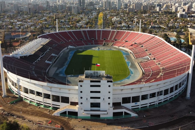 sigue siendo remodelado para Santiago 2023