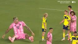 VIDEO | De Paul se quiso burlar en Inter Miami y terminó en el suelo: así reaccionó Maxi Falcón