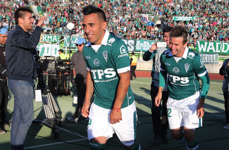 El Semilla en su paso por Wanderers en 2014.
