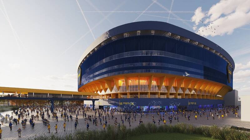 Así se vería La Nueva Bombonera de Boca Juniors