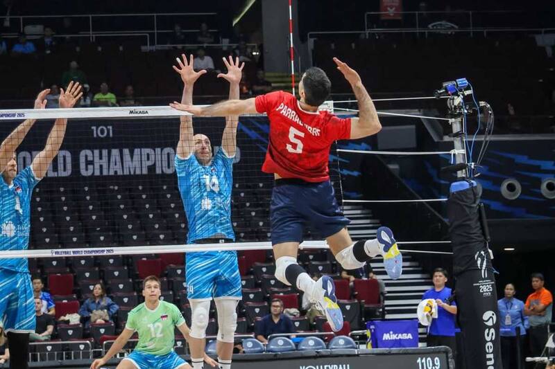 perdió 25-19, 25-20 y 25-16 en el debut con Eslovenia.