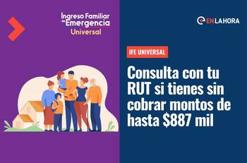 IFE Universal: ¿Cómo revisar con tu RUT si tienes pagos pendientes de hasta $887 mil?