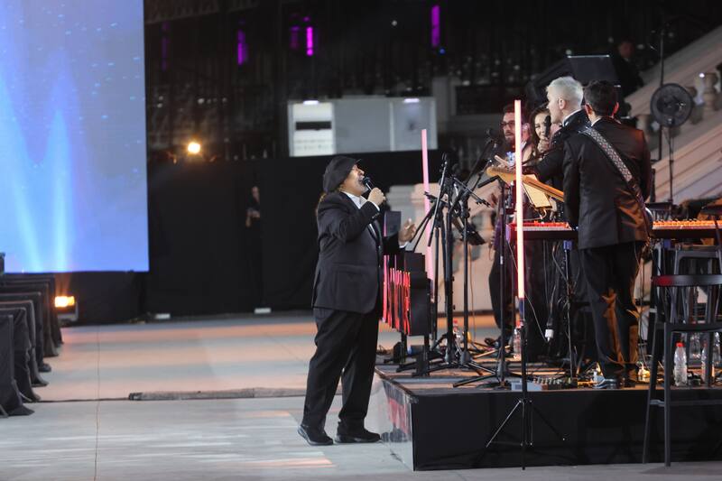El músico apareció en público el viernes pasado en la Gala del Festival de Viña 2025.