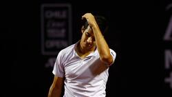 Cristian Garin se desplomó y pierde ante Casper Ruud en el ATP de Hamburgo