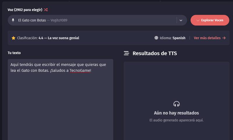 Así puedes mandar tus audios como el Gato con Botas.
