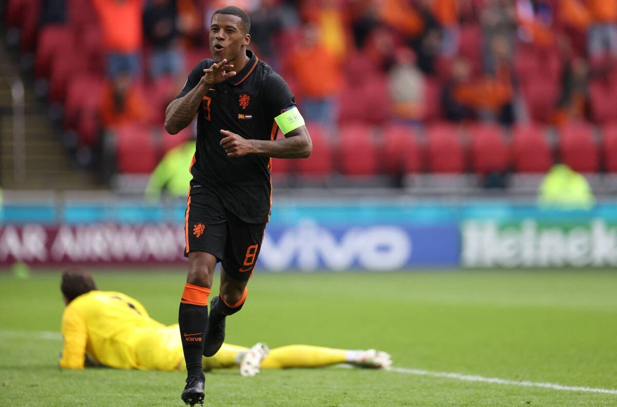 Holanda se lució ante Macedonia del Norte y avanzó en el primer lugar del Grupo C en la Eurocopa