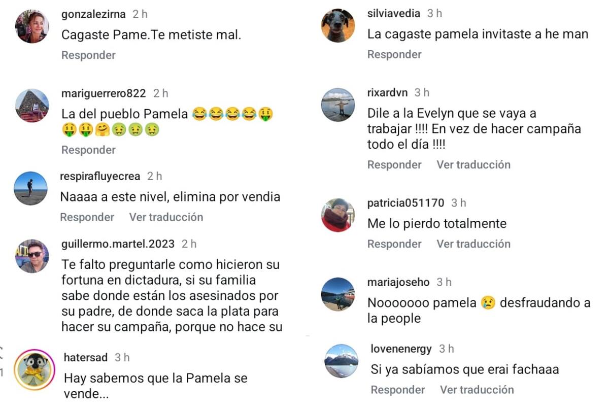 Pamela Díaz es criticada en redes sociales.