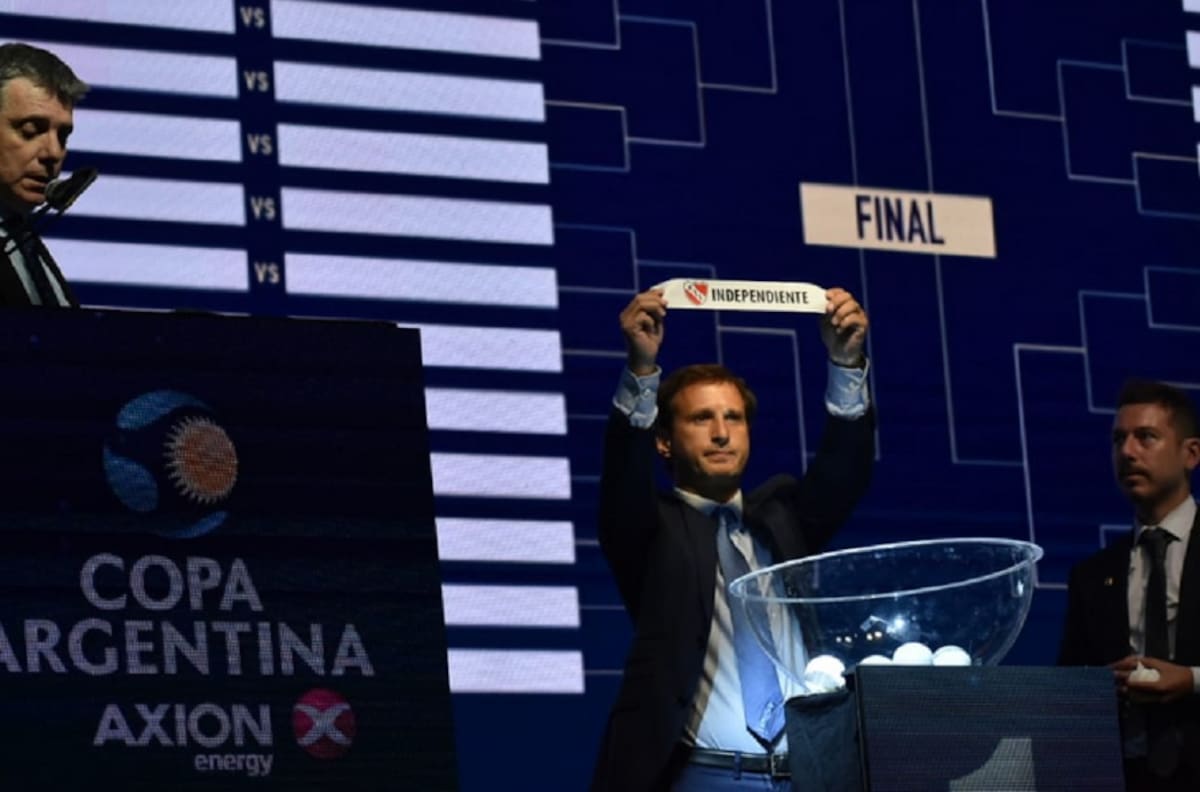 Se sorteó la Copa Argentina y estos serán los rivales de los chilenos