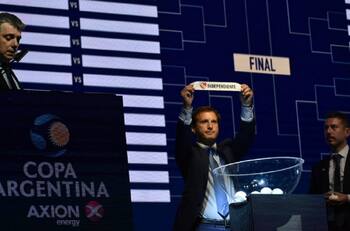 Se sorteó la Copa Argentina y estos serán los rivales de los chilenos