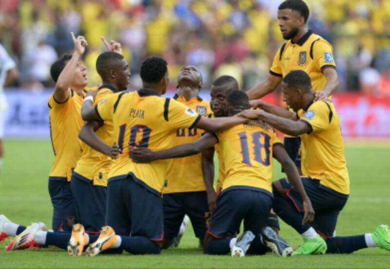 recibe a Brasil en Guayaquil.