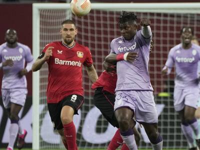 Mónaco de Guillermo Maripán vence en los descuentos al Bayer Leverkusen por la Europa League