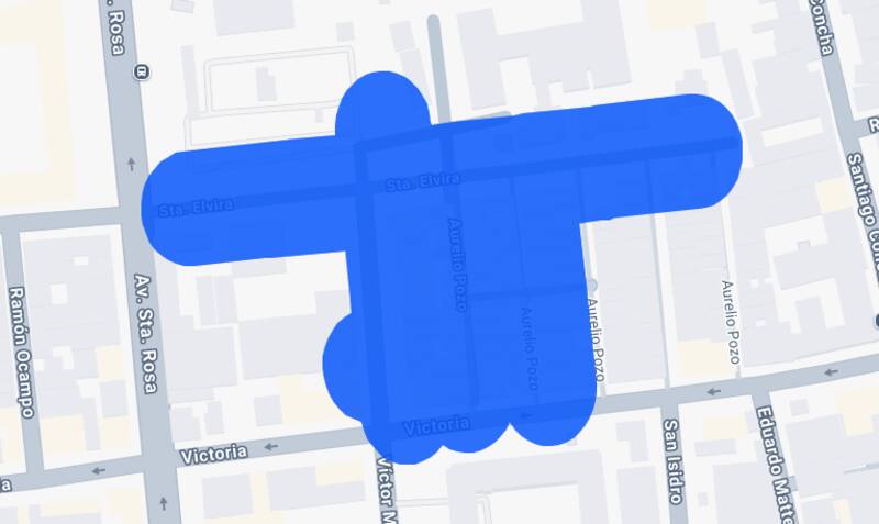 Este sector tendrá corte de luz el domingo.