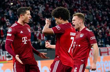 Bayern Munich humilló al Salzburg donde Robert Lewandowski se matriculó con un triplete