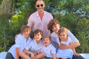 “Contigo aprendí a ser papá”: El conmovedor saludo de cumpleaños de Benjamín Vicuña a su hijo, Bautista