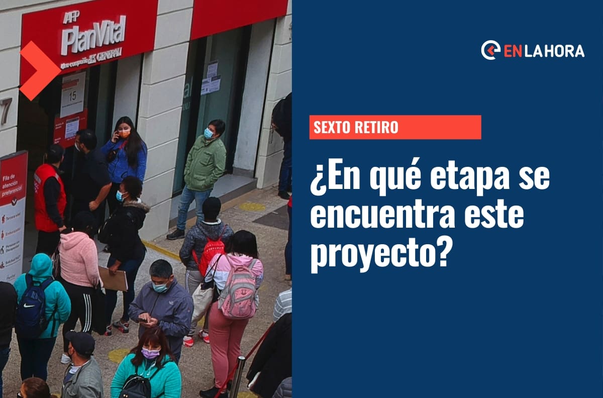 Sexto Retiro AFP: ¿Qué trámite atraviesa el proyecto y qué propone?