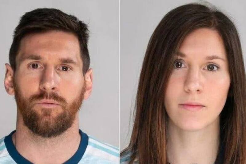 Filtro en TikTok de cambio de género.