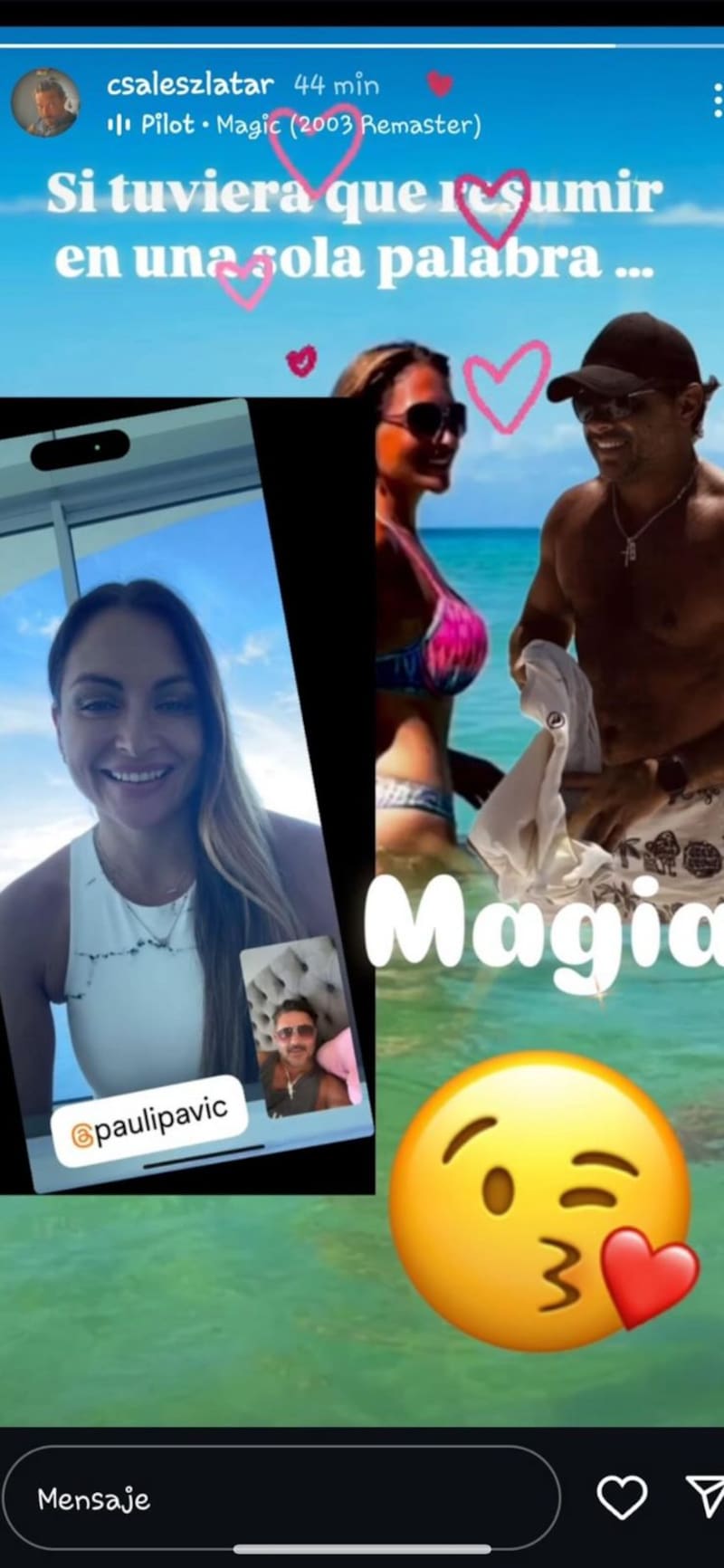 Paula Pavic tendría nueva pareja.