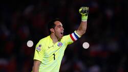 Claudio Bravo llega hoy a los 100 partidos en "La Roja"