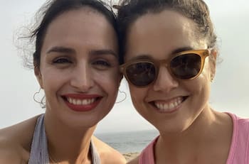 "Gracias por hacerme parte de esta bella historia": El tierno agradecimiento de Fernanda Urrejola a su pareja, la directora Francisca Alegría