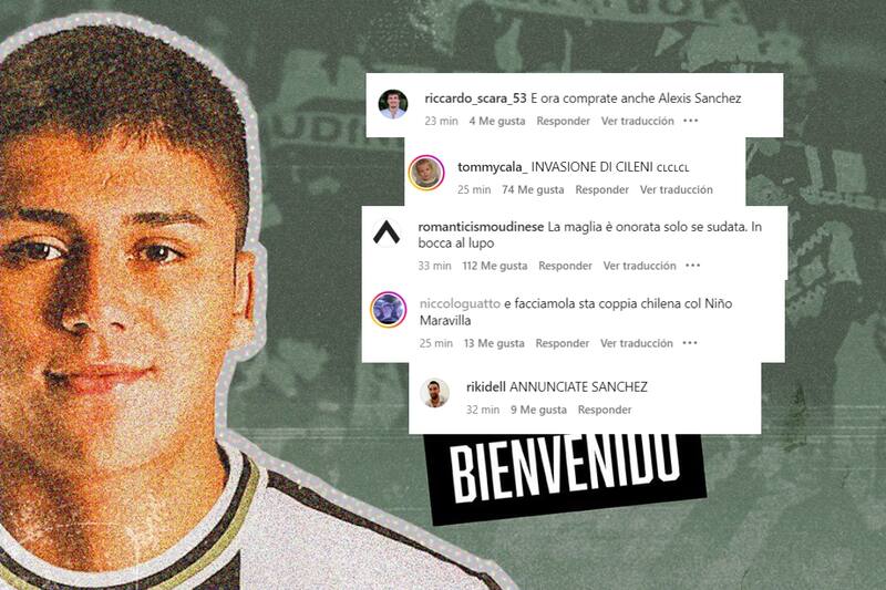 Los comentarios de los hinchas del Udinese tras el fichaje de Damián Pizarro