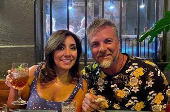 "Maravilloso día y gran noche": Carmen Gloria Arroyo y Bernardo Borgeat disfrutaron una cena romántica en Nevados de Chillán