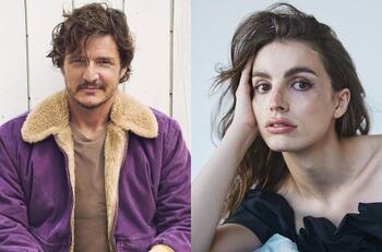 Con elegantes atuendos: Pedro Pascal y su hermana Lux Pascal se lucieron en la alfombra roja de su película con Nicolas Cage