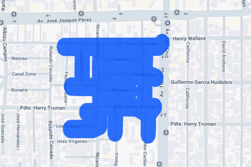 En este sector, la interrupción del servicio eléctrico será por cuatro horas. Créditos: Enel.