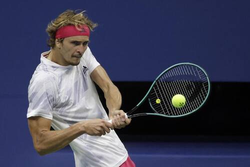 Alexander Zverev es el primer finalista del US Open y espera por Thiem o Medvedev