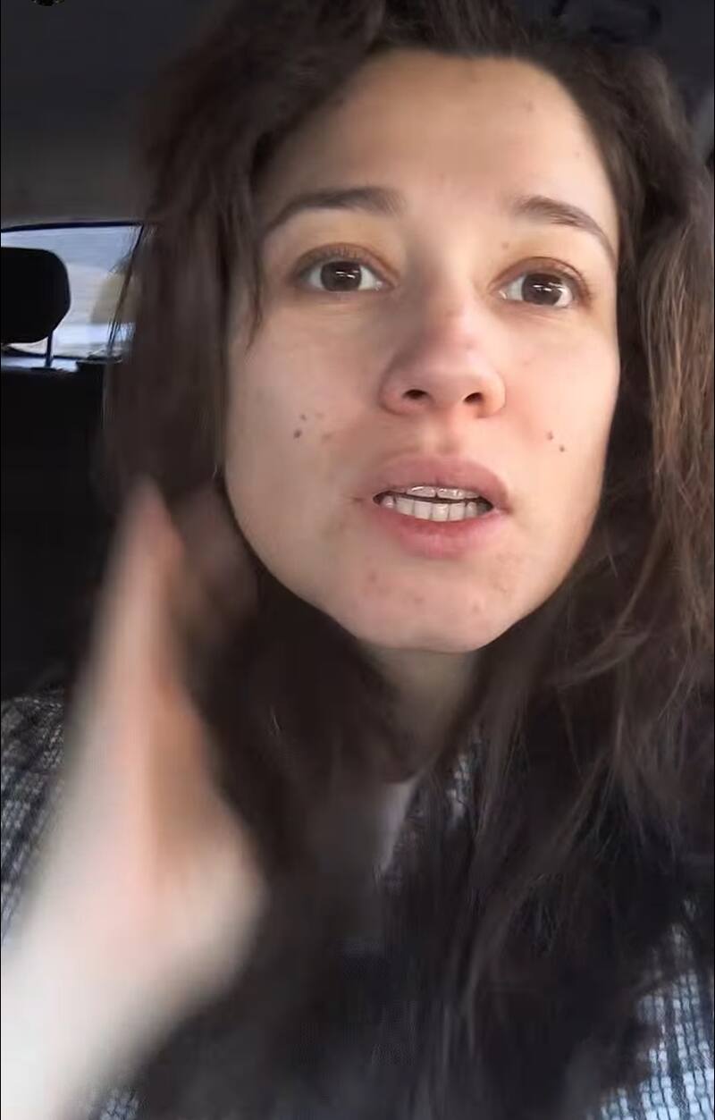 La actriz se refirió a la salida de Aguas de Oro.