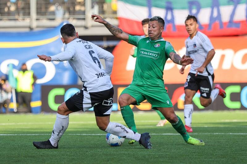 en Audax Italiano vs Colo Colo por el Campeonato Nacional. Foto: Felipe Escobedo