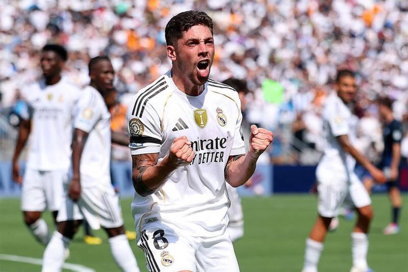 vienen de ganarle al Pachuca. Foto: @realmadrid.