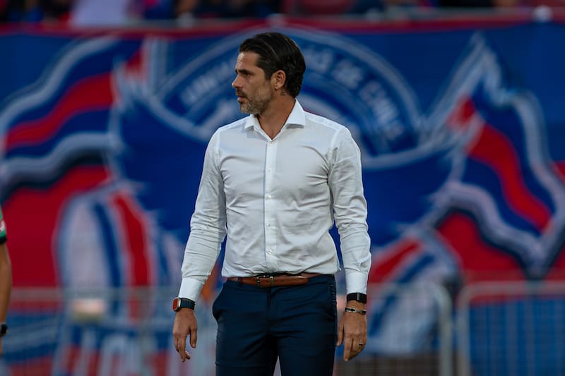 El entrenador en la U. Foto: Felipe Escobedo/En Cancha