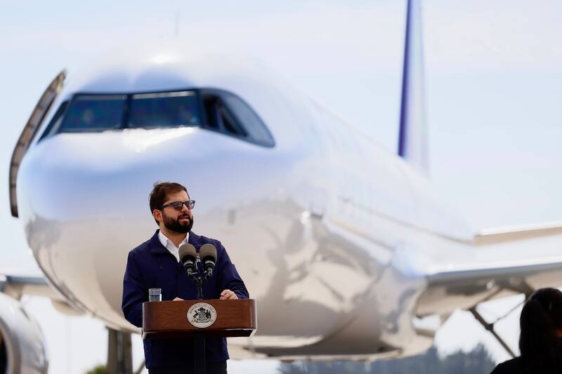 El Presidente Gabriel Boric anunció la construccion del nuevo Aeropuerto para Viña del Mar en abril pasado.