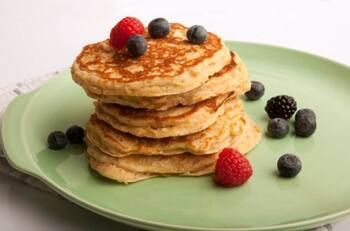 Receta panqueques de avena y plátano (sin huevo): Solo necesitas 3 ingredientes