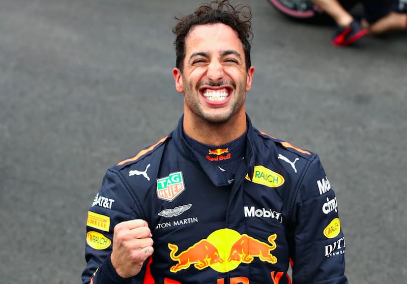 Daniel Ricciardo.
