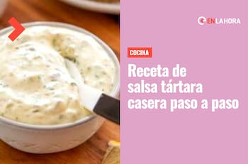 Receta de salsa tártara: Fácil de hacer y muy rica para untar con tus preparaciones
