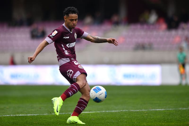 El delantero brasileño en Deportes La Serena. Foto: Agencia Aton.