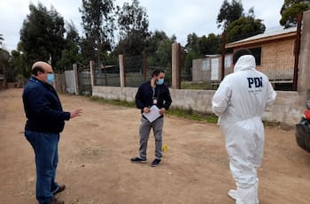 En prisión preventiva quedó imputado como encubridor del homicidio a lactante en El Tabo