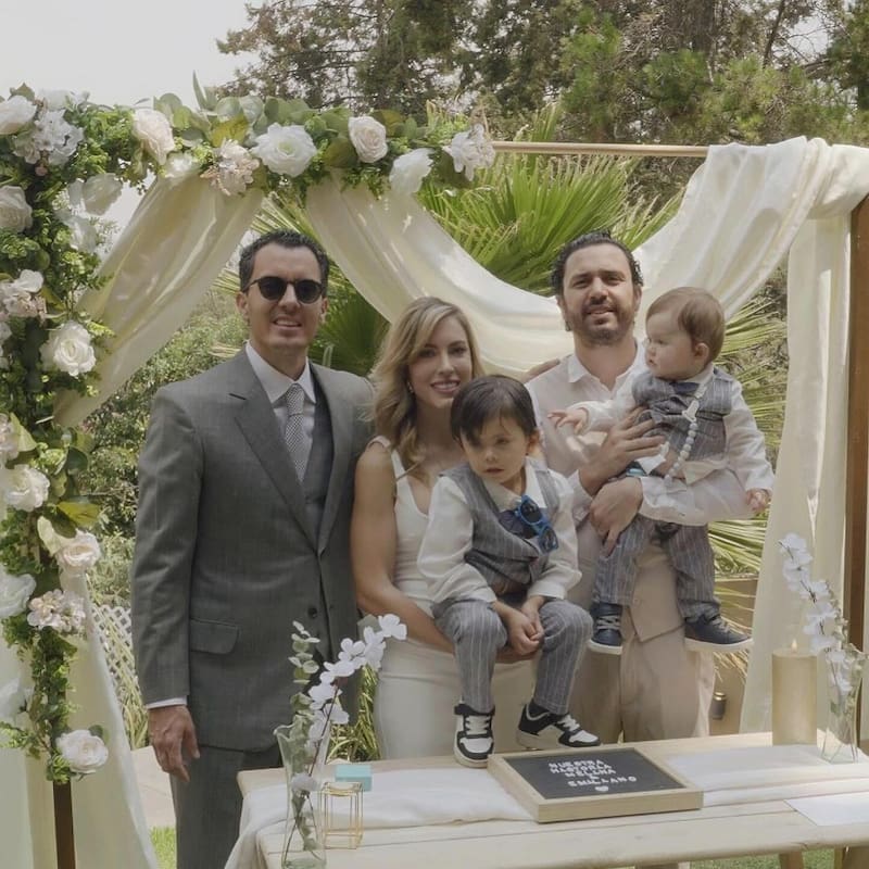 Melina Figueroa se casó por el civil.