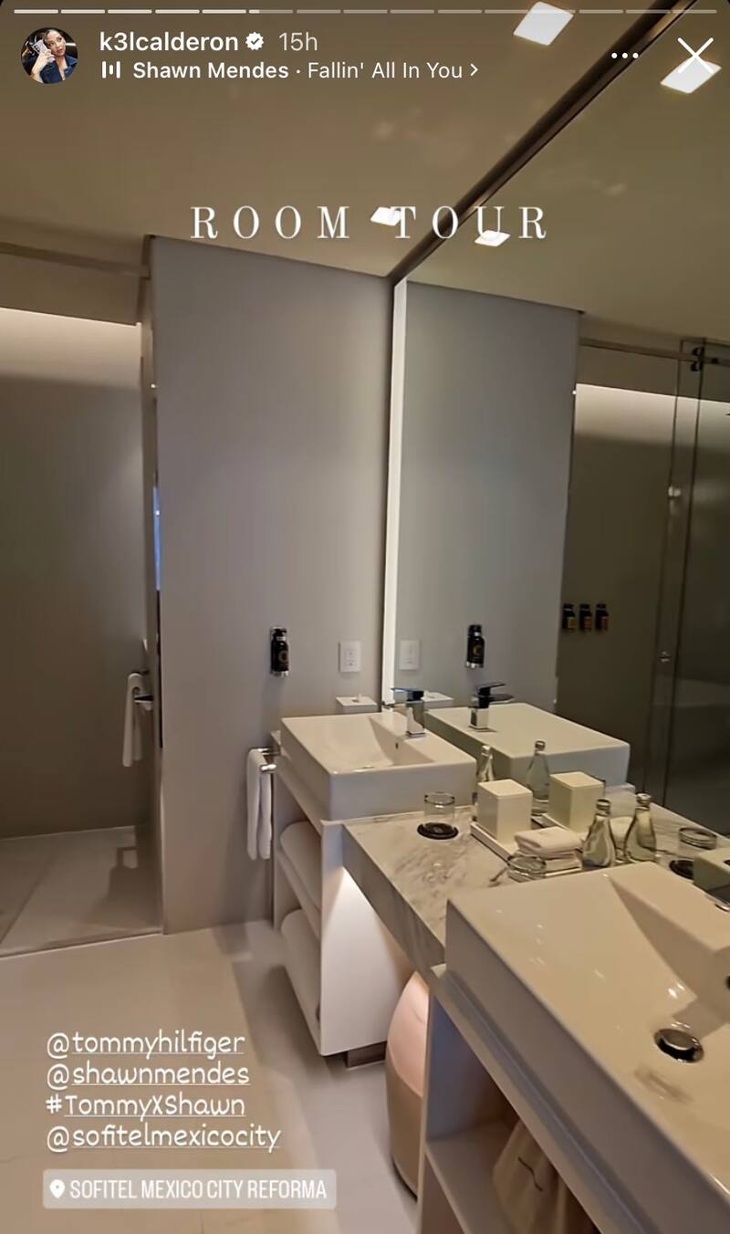 El lujoso baño / Instagram