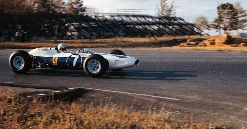 Ferrari corrió con blanco y azul en 1964 Foto: Archivo de Ferrari