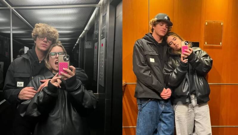 Milagros Zabaleta y Maximus Petrina comparten su amor en redes.